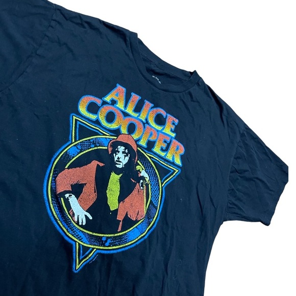 Alice Cooper Vintage Style Short Sleeve Tee - Picture 3 of 4